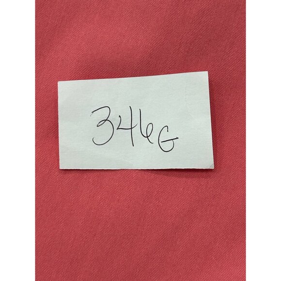 Talbots Womens Petite Stretch Crop Pants Size 8P Bright Coral Tailored Fit - Picture 8 of 9